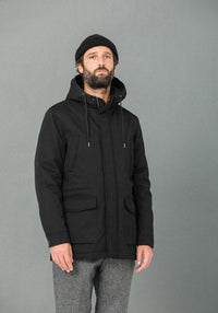 Parka Classique Imperméable Noire